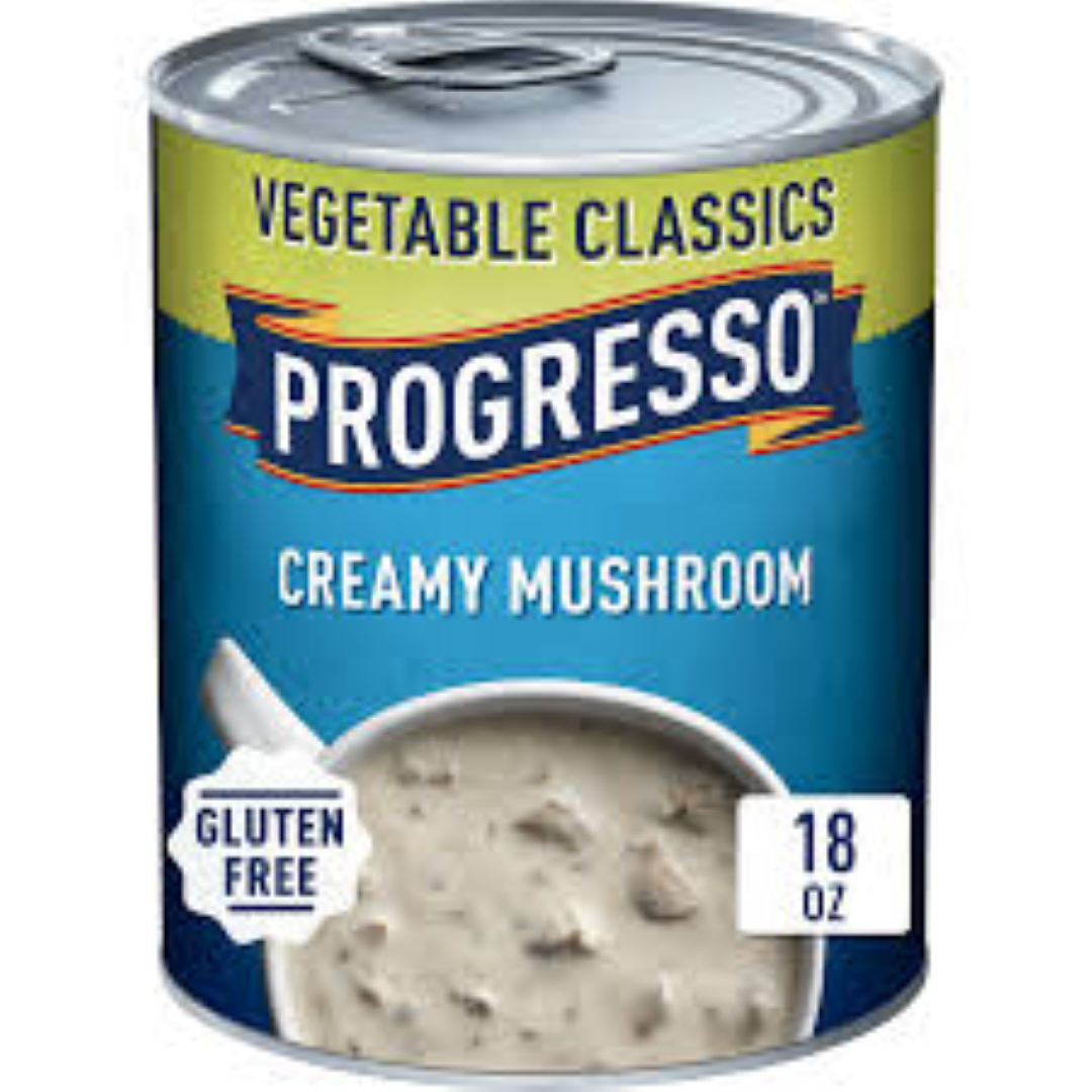 PROGRESSO VEGETABLE CLASSICS SOUP C MUSHROOM 510G